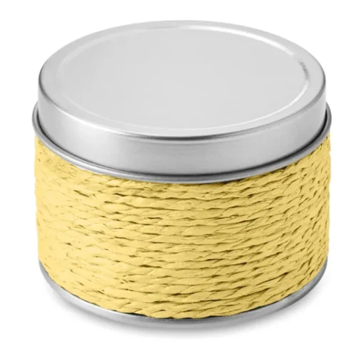 Gift Campaign Candele profumate in barattolino di alluminio con corde Fragrance> Gadget Per Parrucchieri|Candele