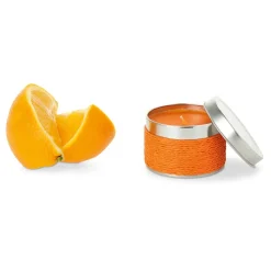 Gift Campaign Candele profumate in barattolino di alluminio con corde Fragrance></noscript> Gadget Per Parrucchieri|Candele