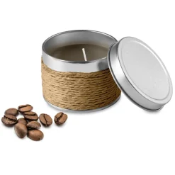 Gift Campaign Candele profumate in barattolino di alluminio con corde Fragrance></noscript> Gadget Per Parrucchieri|Candele
