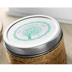 Gift Campaign Candele profumate in barattolino di alluminio con corde Fragrance></noscript> Gadget Per Parrucchieri|Candele
