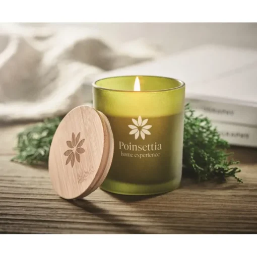 Gift Campaign Candele profumate personalizzate da 120 gr Candlelight Small> Candele