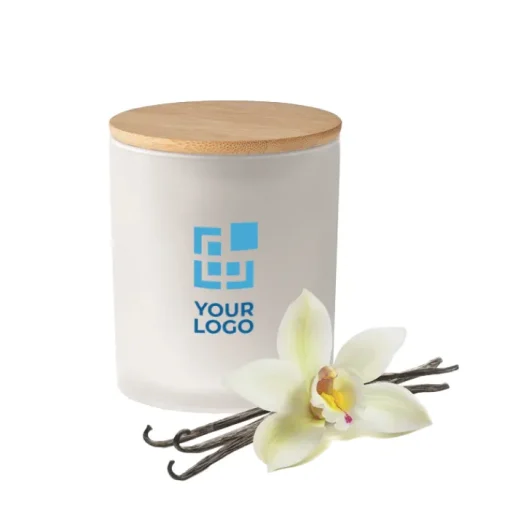 Gift Campaign Candele profumate personalizzate da 120 gr Candlelight Small> Candele