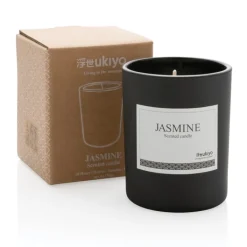 Gift Campaign Candele profumate promozionali in elegante contenitore Jasmine Ukiyo></noscript> Candele