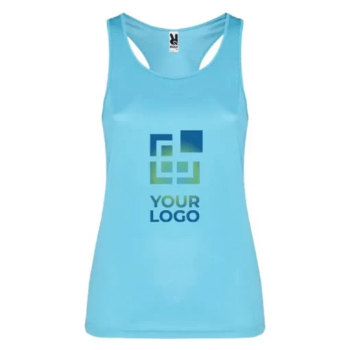 Gift Campaign Canotta sportiva donna in tessuto tecnico di poliestere 140g/m² Roly> Magliette Tecniche