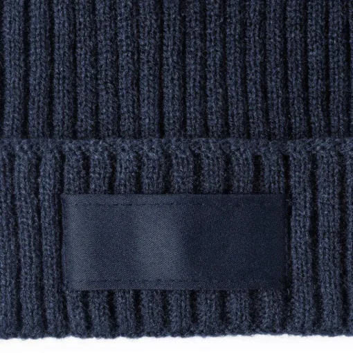 Gift Campaign Capellino promozionale a coste elastico etichetta stampabile Winter> Berretti Invernali