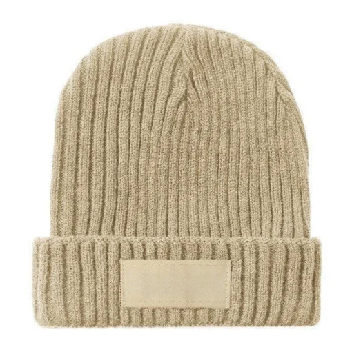 Gift Campaign Capellino promozionale a coste elastico etichetta stampabile Winter> Berretti Invernali