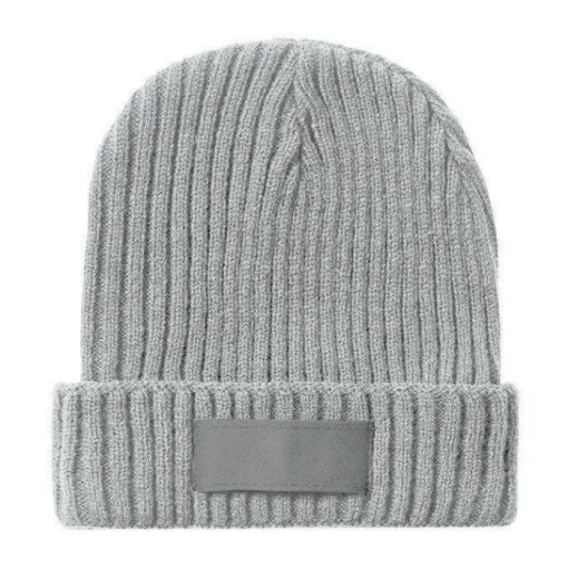 Gift Campaign Capellino promozionale a coste elastico etichetta stampabile Winter> Berretti Invernali