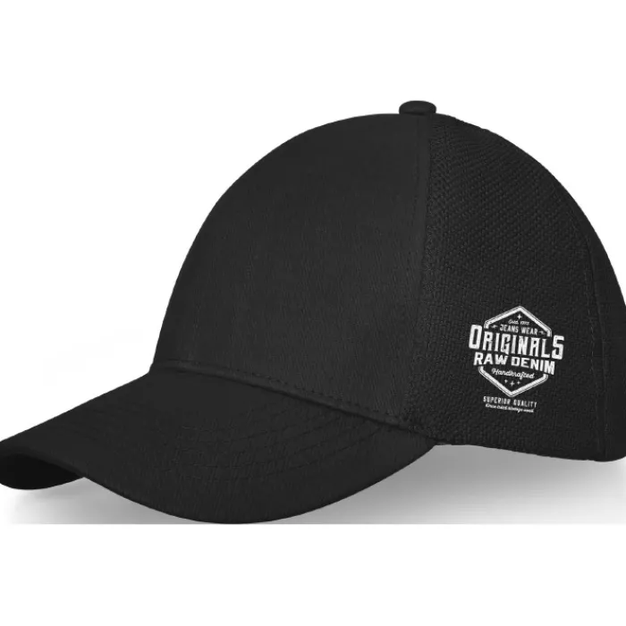 Gift Campaign Cappelli baseball a 6 pannelli in twill di cotone spazzolato 260g/m² Iconic> Cappellini Personalizzati