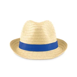 Gift Campaign Cappelli di paglia con logo con nastro in colori vivaci Original></noscript> Cappelli Di Paglia Personalizzati
