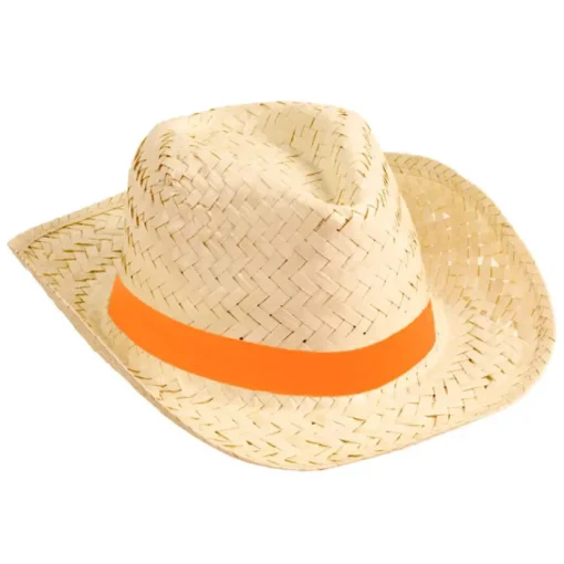 Gift Campaign Cappelli di paglia con logo su nastro in tanti colori vivaci Cancun> Cappelli Di Paglia Personalizzati