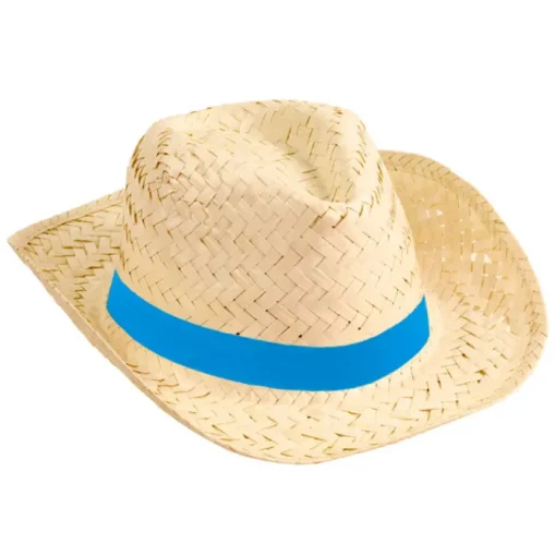 Gift Campaign Cappelli di paglia con logo su nastro in tanti colori vivaci Cancun> Cappelli Di Paglia Personalizzati