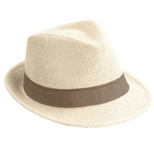 Gift Campaign Cappelli di paglia promozionali con nastro colorato con logo Rio Clear> Cappelli Di Paglia Personalizzati