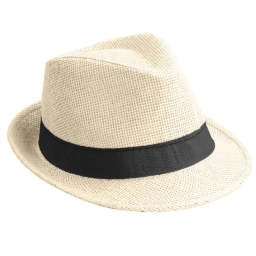 Gift Campaign Cappelli di paglia promozionali con nastro colorato con logo Rio Clear> Cappelli Di Paglia Personalizzati