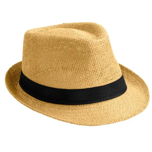 Gift Campaign Cappelli paglia con logo con nastro stampabile in colori vivaci Rio> Cappelli Di Paglia Personalizzati