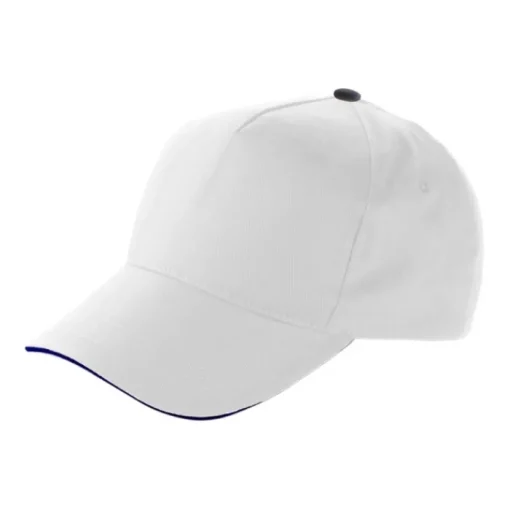 Gift Campaign Cappellini a 5 pannelli in cotone con chiusura in velcro ClearLine> Cappellini Personalizzati