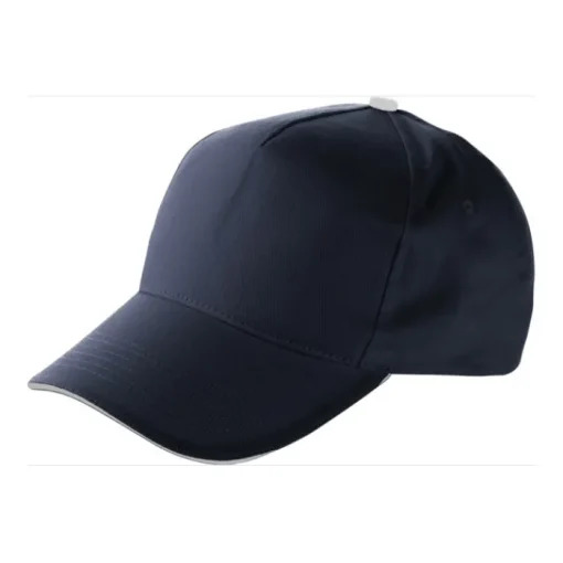 Gift Campaign Cappellini a 5 pannelli in cotone con chiusura in velcro ClearLine> Cappellini Personalizzati