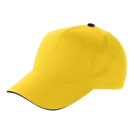 Gift Campaign Cappellini a 5 pannelli in cotone con chiusura in velcro ClearLine> Cappellini Personalizzati