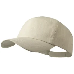 Gift Campaign Cappellini con logo 5 pannelli chiusura a strappo Organic Cotton> Gadget Ecologici|Cappellini Personalizzati