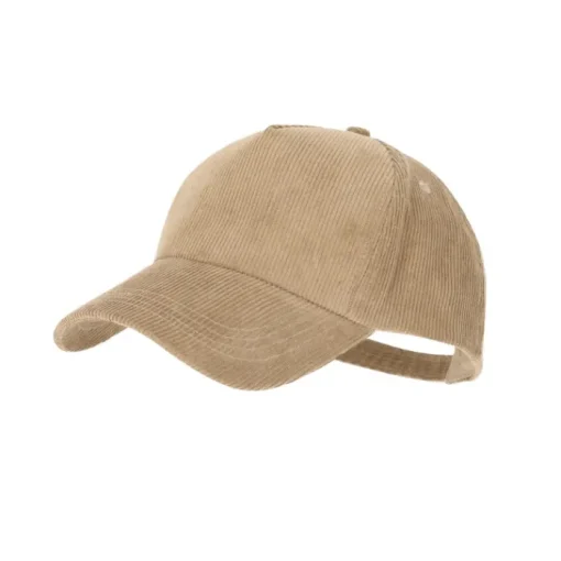 Gift Campaign Cappellino 5 pannelli con effetto velluto a coste e chiusura a fibbia> Cappellini Personalizzati