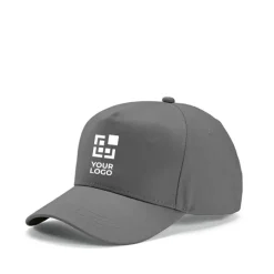 Gift Campaign Cappellino 5 pannelli con fibbia posteriore in cotone riciclato 280 g/m2></noscript> Cappellini Personalizzati