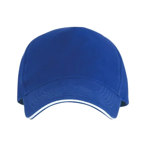 Gift Campaign Cappellino a 5 pannelli con visiera a contrasto in cotone da 170 g/m2> Cappellini Personalizzati