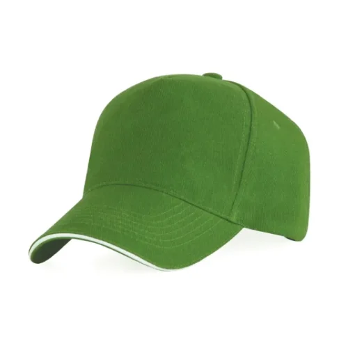 Gift Campaign Cappellino a 5 pannelli con visiera a contrasto in cotone da 170 g/m2> Cappellini Personalizzati