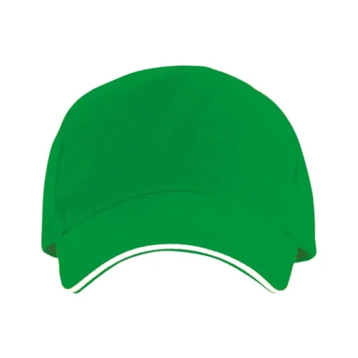 Gift Campaign Cappellino a 5 pannelli con visiera a contrasto in cotone da 170 g/m2> Cappellini Personalizzati