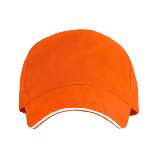 Gift Campaign Cappellino a 5 pannelli con visiera a contrasto in cotone da 170 g/m2> Cappellini Personalizzati