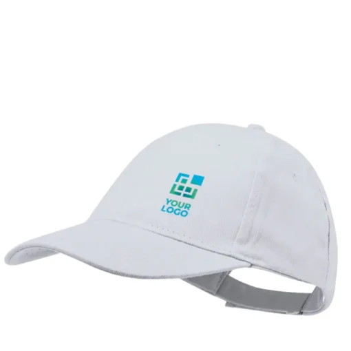 Gift Campaign Cappellino a 6 pannelli in cotone pettinato con chiusura in velcro> Cappellini Personalizzati