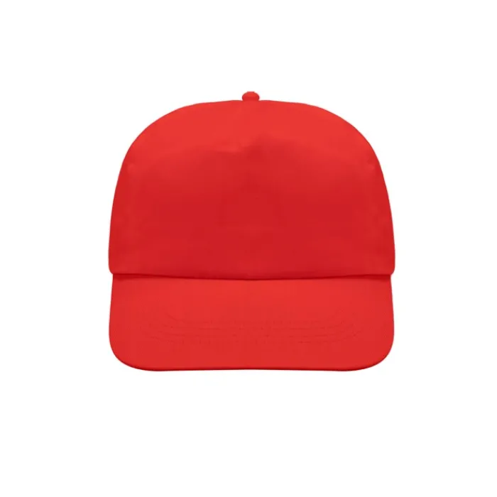 Gift Campaign Cappellino a 5 pannelli in poliestere con tracce di cotone 125 g/m2> Cappellini Personalizzati