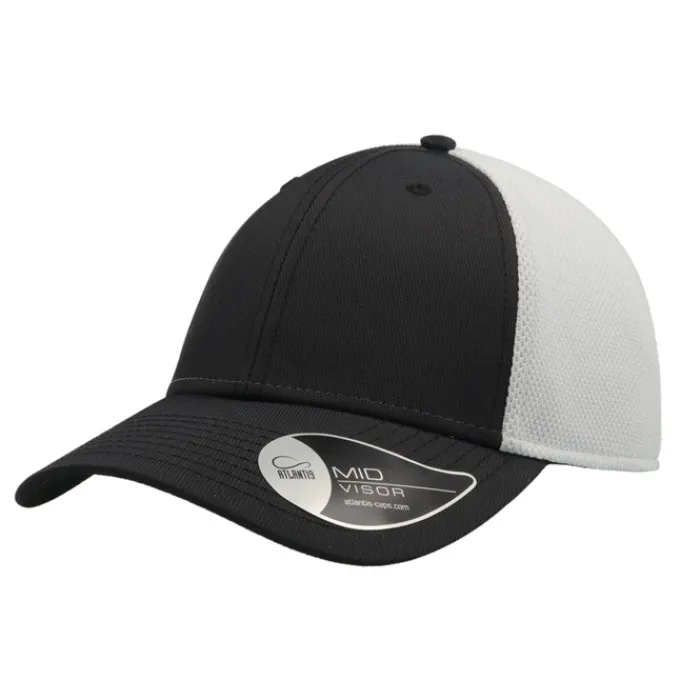 Gift Campaign Cappellino bicolore a 6 pannelli in nylon, poliestere e cotone 224g/m2> Cappellini Personalizzati