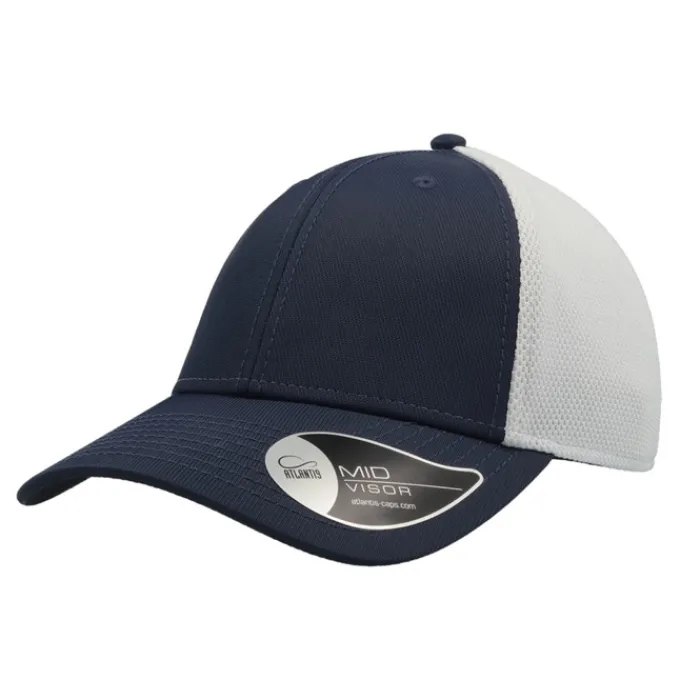 Gift Campaign Cappellino bicolore a 6 pannelli in nylon, poliestere e cotone 224g/m2> Cappellini Personalizzati