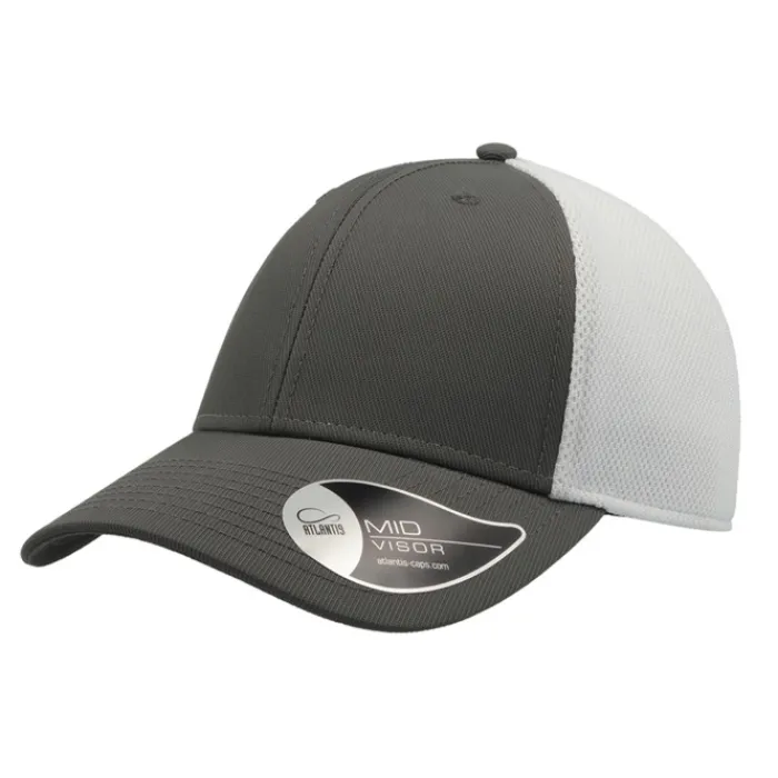 Gift Campaign Cappellino bicolore a 6 pannelli in nylon, poliestere e cotone 224g/m2> Cappellini Personalizzati