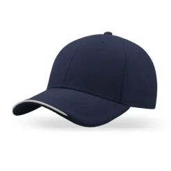 Gift Campaign Cappellino con bordo visiera bianco in poliestere riciclato 170 g/m2></noscript> Cappellini Personalizzati