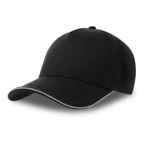 Gift Campaign Cappellino con dettagli riflettenti in poliestere riciclato 200 g/m2> Cappellini Personalizzati