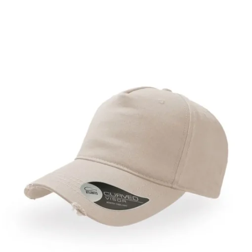 Gift Campaign Cappellino con visiera sfilacciata in twill di cotone chino da 290g/m2> Cappellini Personalizzati
