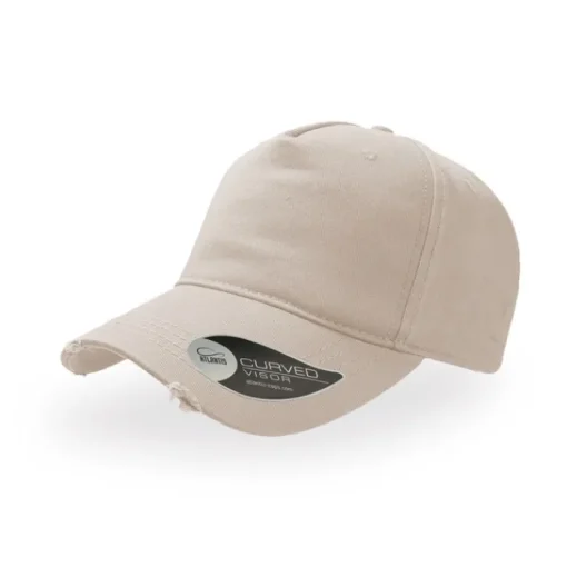 Gift Campaign Cappellino con visiera sfilacciata in twill di cotone chino da 290g/m2> Cappellini Personalizzati