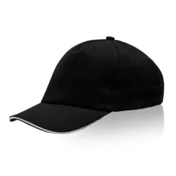 Gift Campaign Cappellino da bambino con bordo bianco sulla visiera in cotone 255g/m2> Cappellini Personalizzati