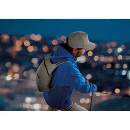 Gift Campaign Cappellino da baseball a 5 pannelli in poliestere 190T riflettente> Cappellini Personalizzati