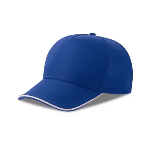 Gift Campaign Cappellino da baseball in poliestere riciclato 5 pannelli 220 g/m2> Cappellini Personalizzati