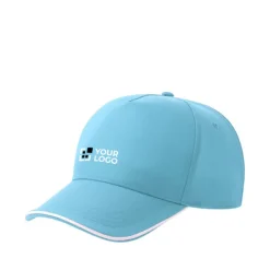 Gift Campaign Cappellino da baseball in poliestere riciclato 5 pannelli 220 g/m2></noscript> Cappellini Personalizzati