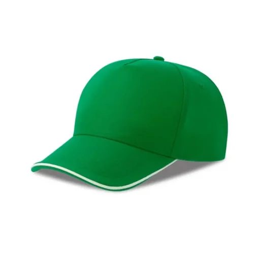 Gift Campaign Cappellino da baseball in poliestere riciclato 5 pannelli 220 g/m2> Cappellini Personalizzati