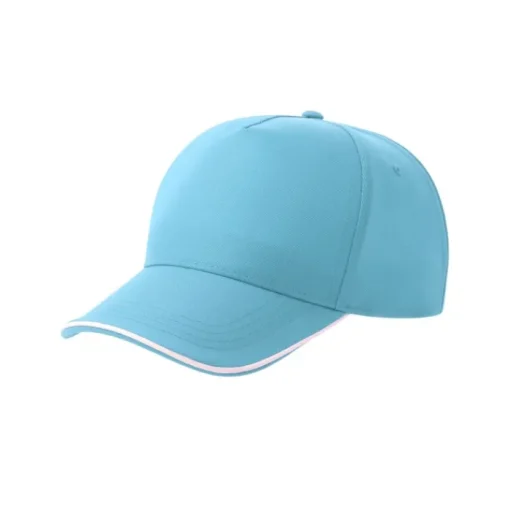 Gift Campaign Cappellino da baseball in poliestere riciclato 5 pannelli 220 g/m2> Cappellini Personalizzati