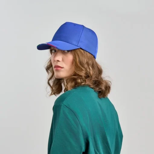 Gift Campaign Cappellino da baseball in poliestere riciclato da 220 g/m2> Cappellini Personalizzati