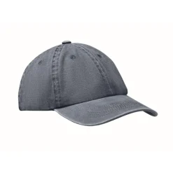 Gift Campaign Cappellino da baseball in cotone lavato con chiusura in velcro 265g/m²> Cappellini Personalizzati