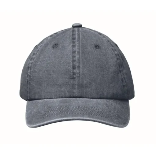 Gift Campaign Cappellino da baseball in cotone lavato con chiusura in velcro 265g/m²> Cappellini Personalizzati