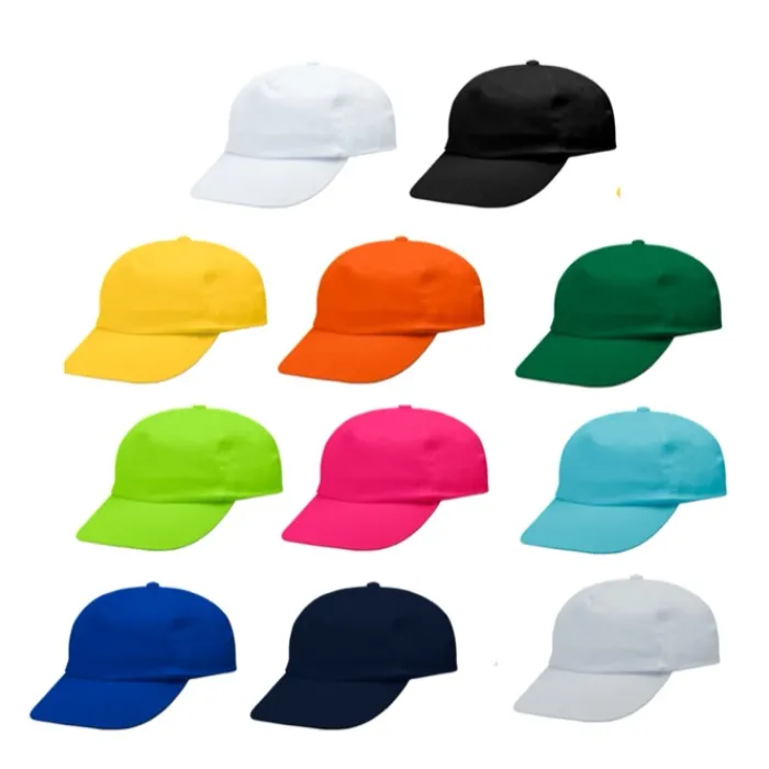 Gift Campaign Cappellino di vari colori in poliestere con tracce di cotone 125 g/m2> Cappellini Personalizzati