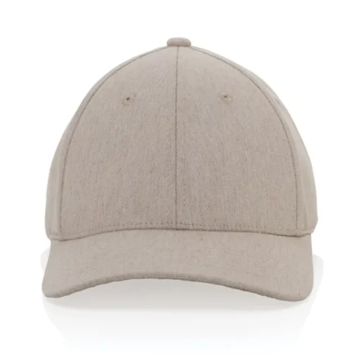 Gift Campaign Cappellino in cotone riciclato 6 pannelli con tessuto mélange 200g/m2> Cappellini Personalizzati