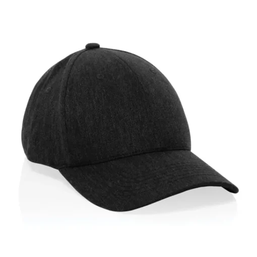 Gift Campaign Cappellino in cotone riciclato 6 pannelli con tessuto mélange 200g/m2> Cappellini Personalizzati