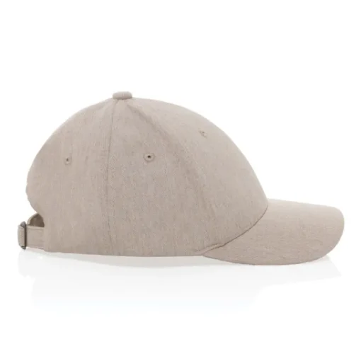 Gift Campaign Cappellino in cotone riciclato 6 pannelli con tessuto mélange 200g/m2> Cappellini Personalizzati